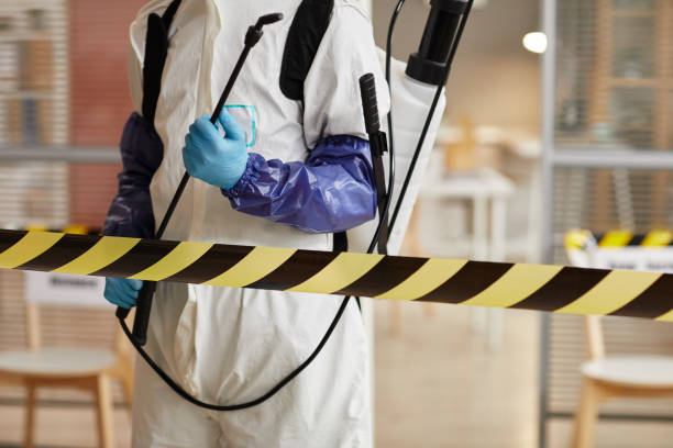 Professional Biohazard Cleanup technician working in Saronville, NE